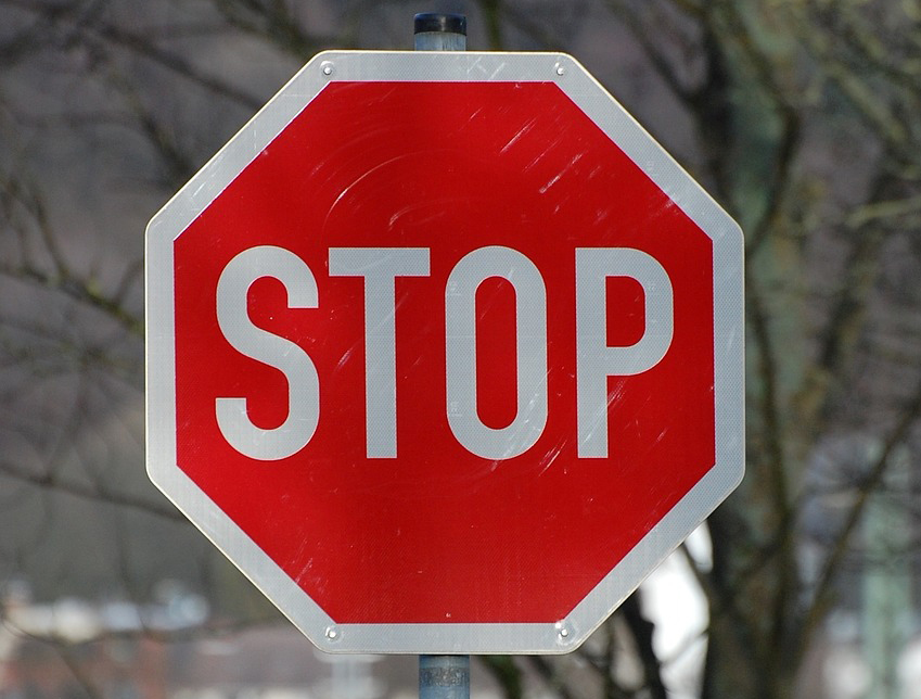 Señal de tráfico stop